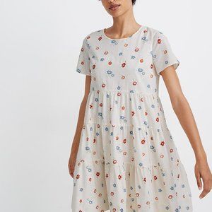 Madewell Short-Sleeved Clip Dot Floral Heyday